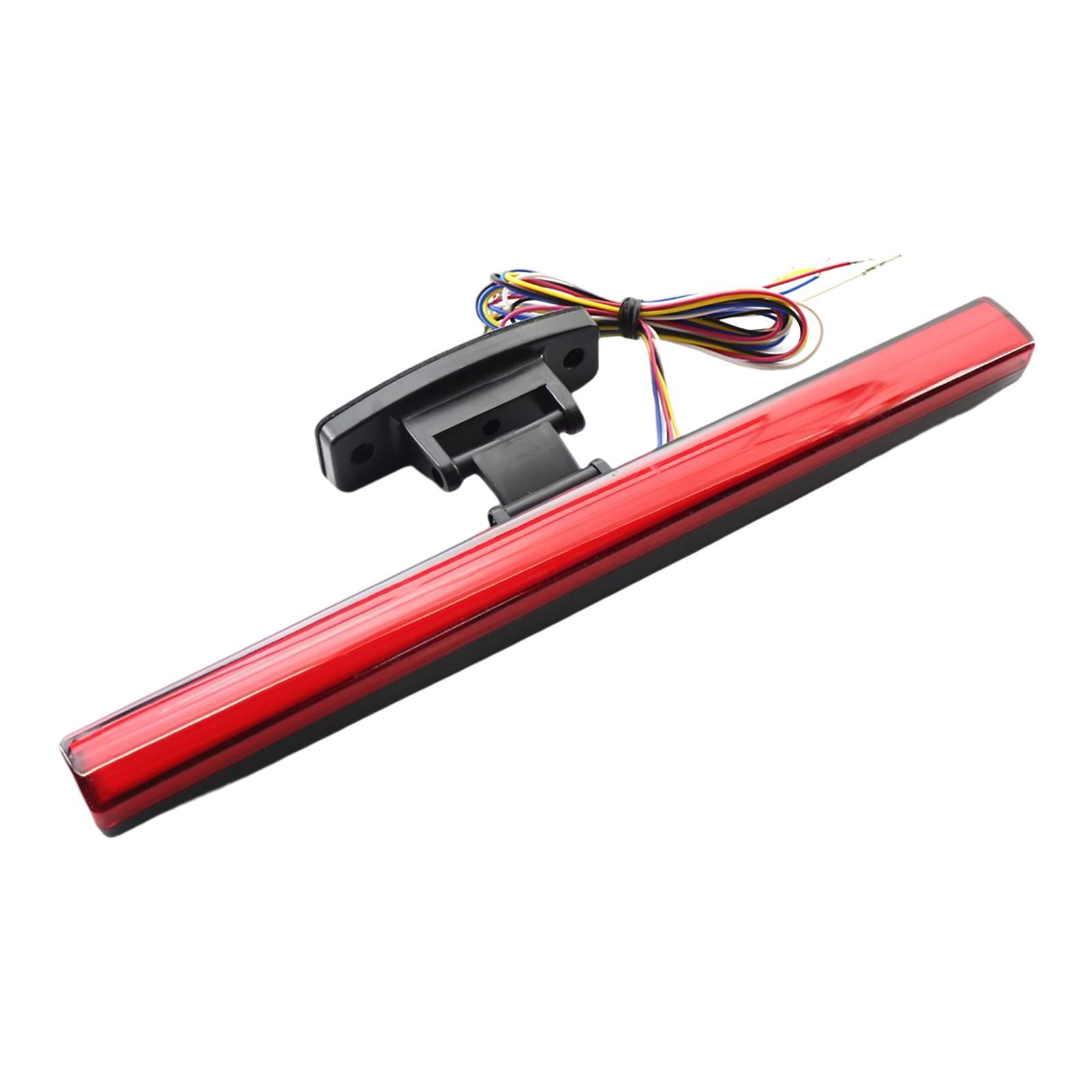 Auto High Mount Brake Light Universal Stop Lamp Tail Lights Center Rear Light Assemblies Signal Lamp Replacement Safty Driving Accessories
