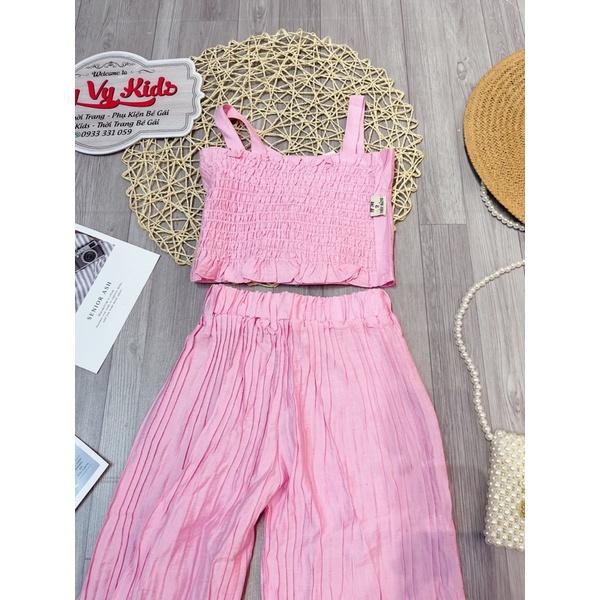 Set đồ bé gái, set bé gái hoa nơ thời trang VyVy Kids Fashion