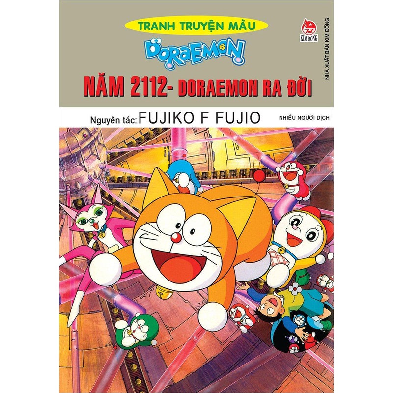 Truyện Tranh - Doraemon màu - Năm 2112 - Doraemon Ra Đời - KĐ