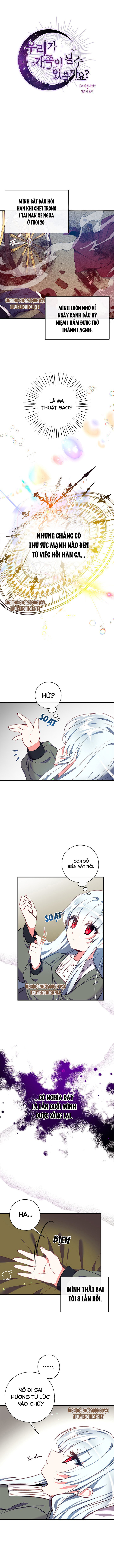 chúng ta có thể trở thành gia đình được không? chapter 2.1 2