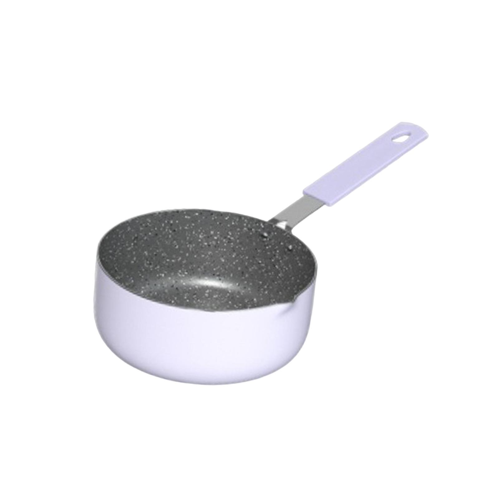 Small Milk Pot Portable Saucepan Pan Small Cookware for Restaurant Bar Hotel