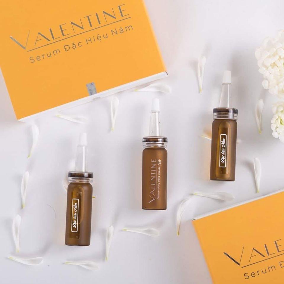 Bộ đôi toàn diện dành cho da nám - Serum đặc hiệu nám Valentine 10ml & Kem dưỡng da Collagen Tây Thi 30g