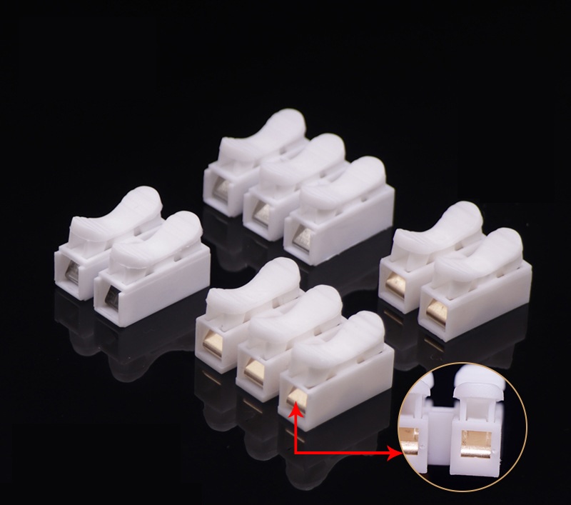 Cút nối dây điện nhanh nhiều cổng vào cổng ra
