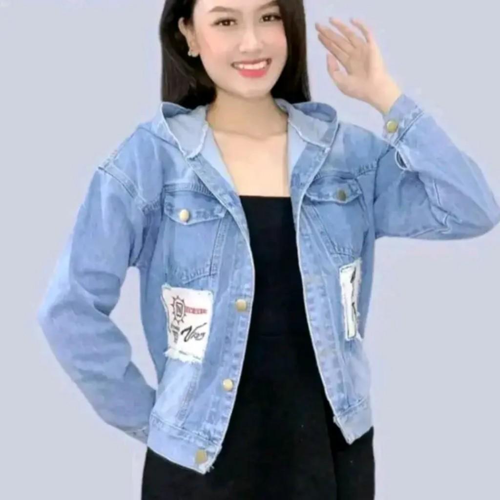 Áo khoát nữ đẹp FAH xitin thời trang-A3135 - Như hình