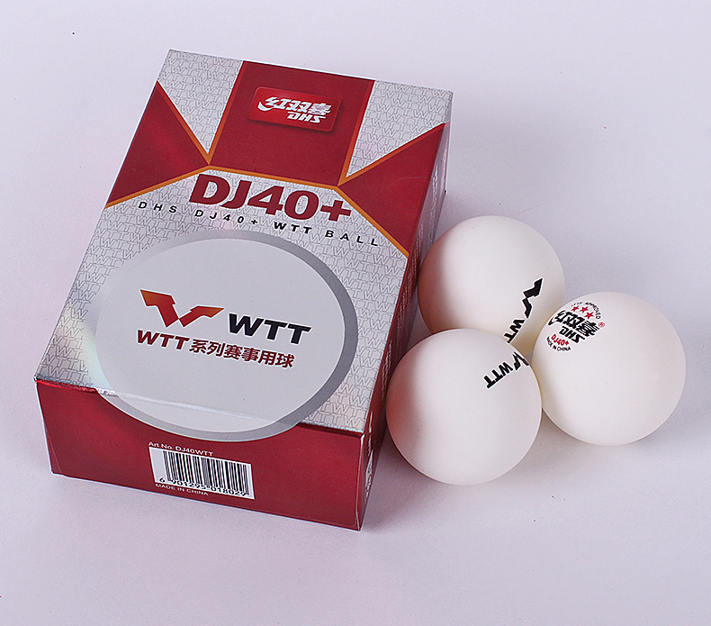 QUẢ BÓNG BÀN THI ĐẤU 40+ DHS WTT HỘP 6 QUẢ 3 SAO CHUẨN THI ĐẤU THẾ GIỚI