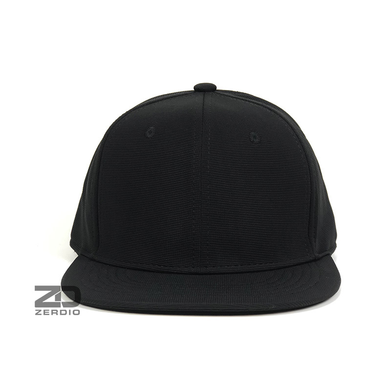 Nón snapback, mũ nam đen trơn phong cách hiphop chất liệu cao cấp