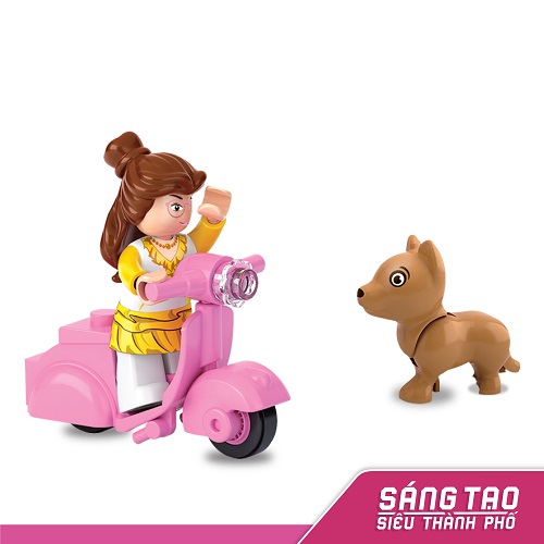 Đồ chơi lắp ráp quán cà phê Tinitoy YY590667 - 226 mảnh