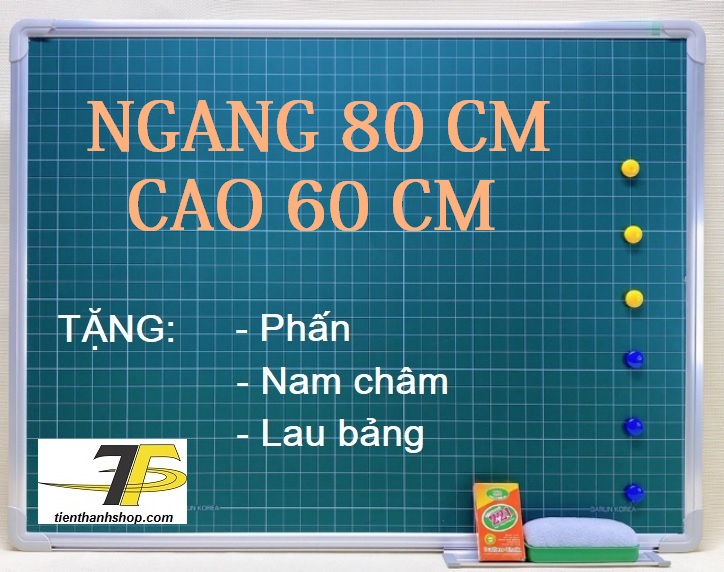 BẢNG TỪ XANH Ô LI TIỂU HỌC - KT: 60 x 80cm