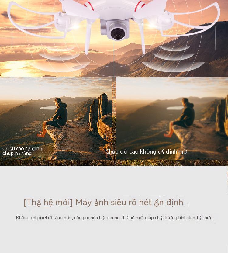 101 X54 hd máy bay không người lái 4KWiFi truyền tải cao nhất định máy bay điều khiển từ xa máy bay 4 trục