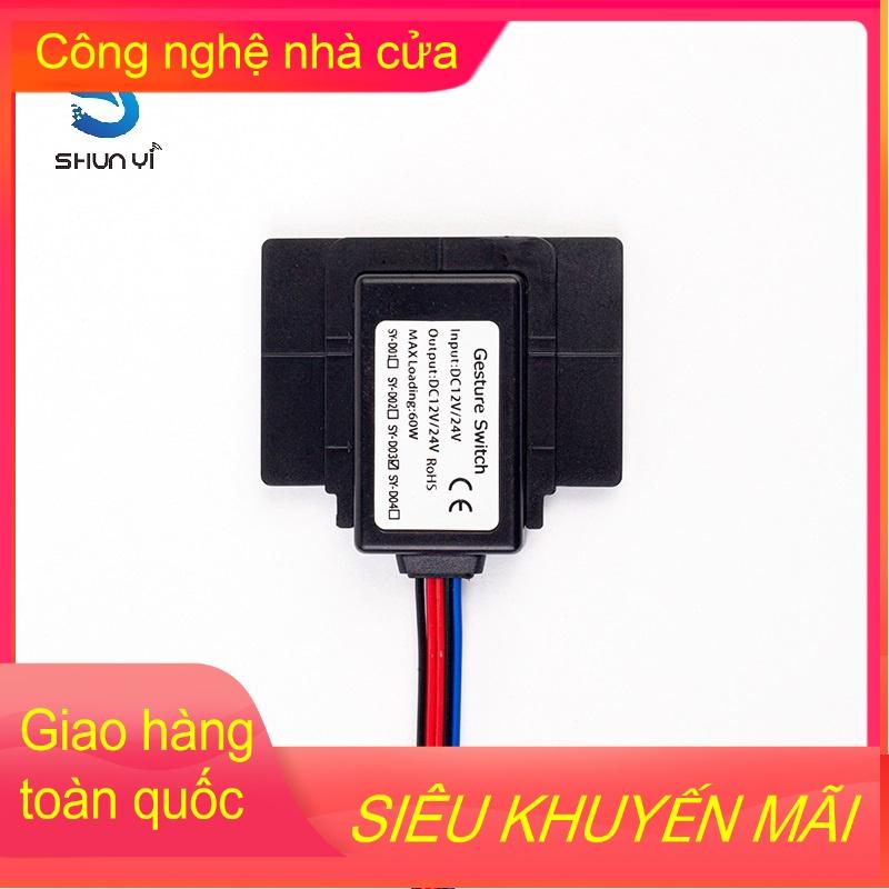 Công tắc cảm ứng gương đèn led dùng cảm ứng và quét tay