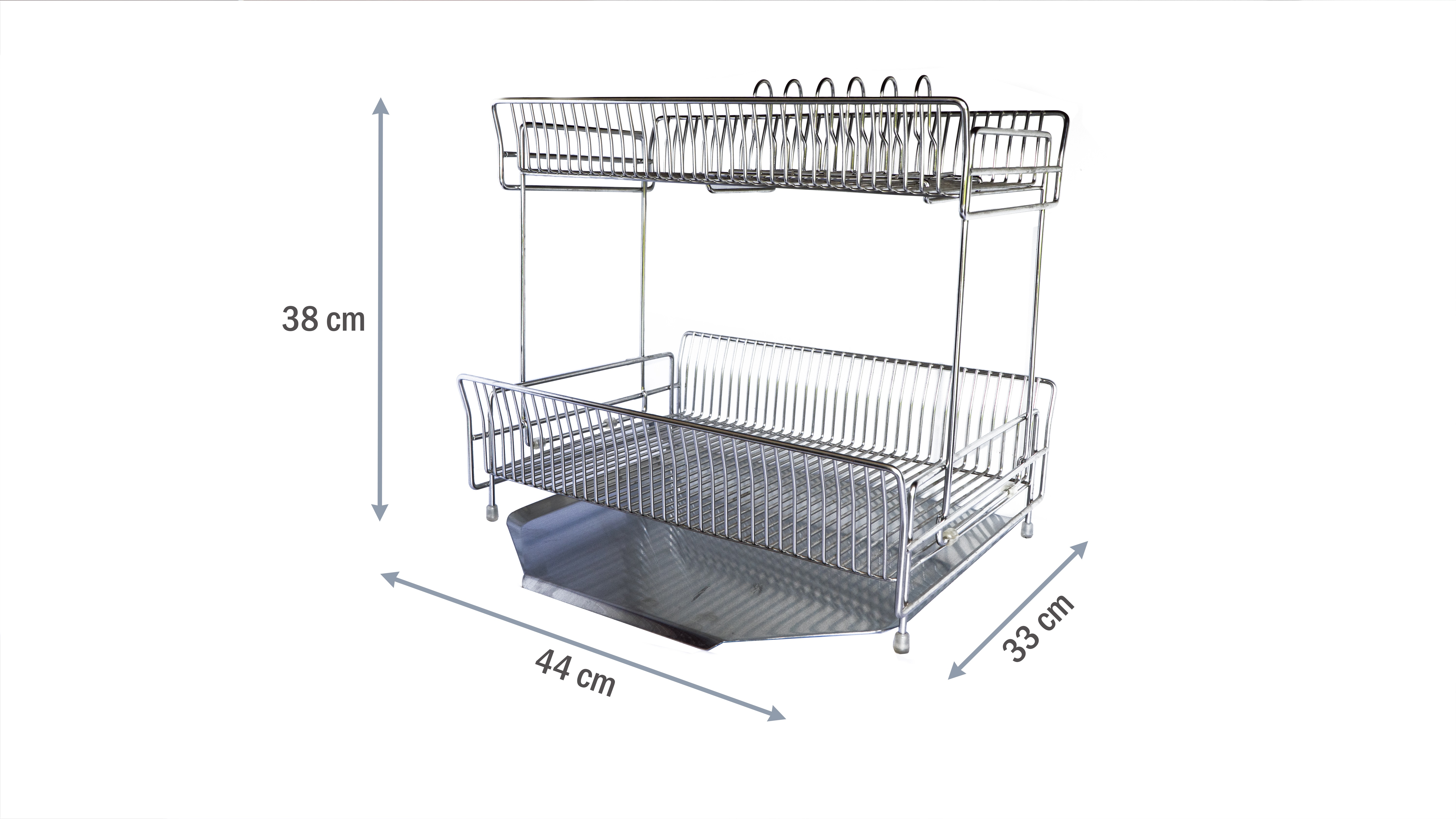 Kệ chén, kệ bát Inox 304 -2 tầng Diana