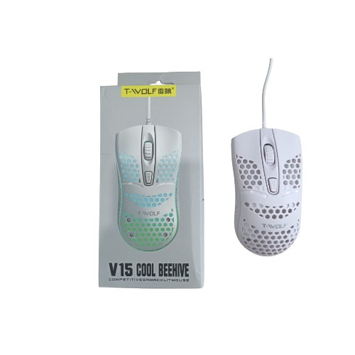 Chuột Gaming T-Wolf V15 Led USB - Hàng Chính Hãng