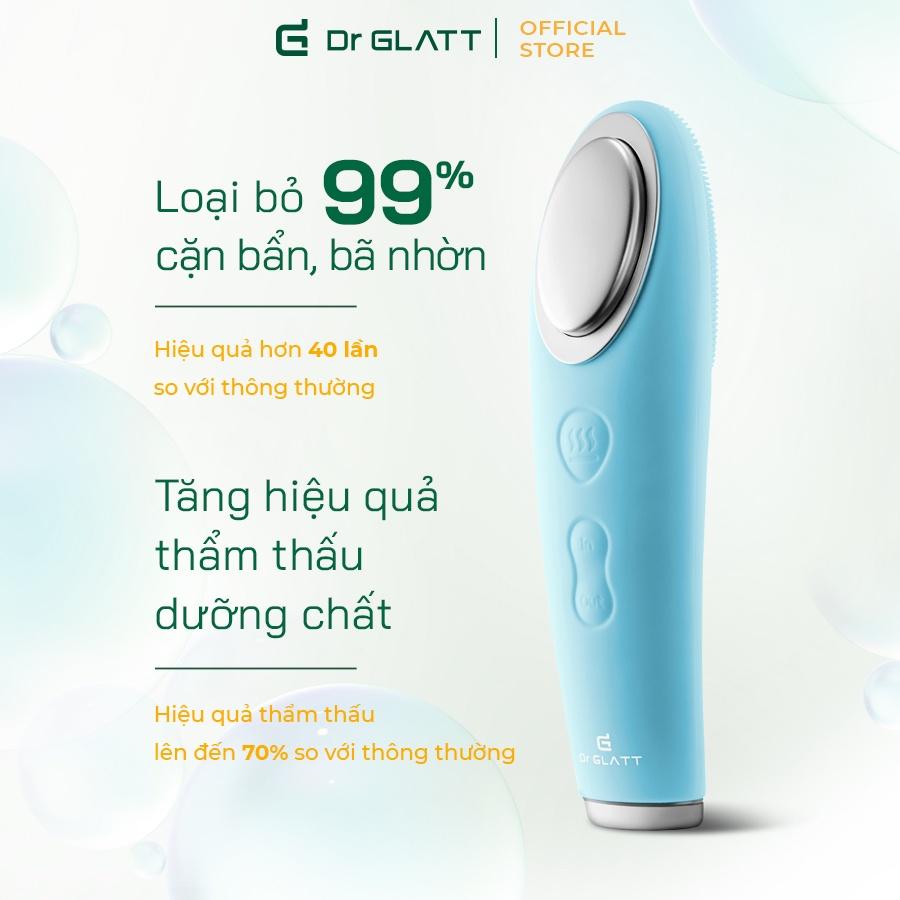 Máy rửa mặt và đẩy tinh chất Dua Fit Pro, 4 trong 1, hàng chính hãng Dr Glatt, thương hiệu Đức