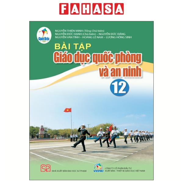 Sách - Bài Tập Giáo Dục Quốc Phòng Và An Ninh 12 (Cánh Diều) (Chuẩn)