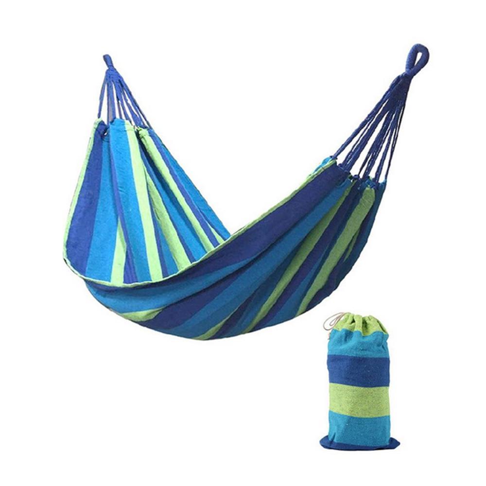 280*80Mm 2 Người Sọc Võng Ngoài Trời Giải Trí Giường Dày Vải Treo Giường Ngủ Xoay Võng Cho Cắm Trại săn Bắn