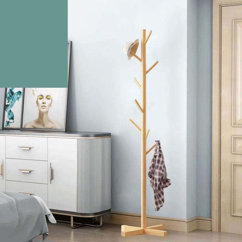 Cây Treo Quần Áo Đứng Bằng Gỗ Standing Hanger,Kệ Sào Treo Đồ Đứng Nội Thất Kiểu Hàn Lắp Ráp PAPAA.HOME