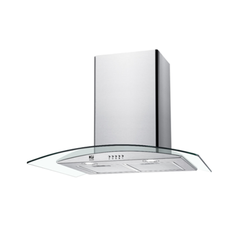 Máy Hút Mùi KUCHEN ĐỨC -KU CUVER 60 - Dạng Kính cong - 60cm - Hàng Chính Hãng