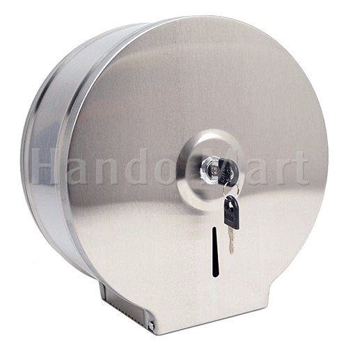 Hộp đựng giấy vệ sinh cuộn lớn gắn tường inox 26cm