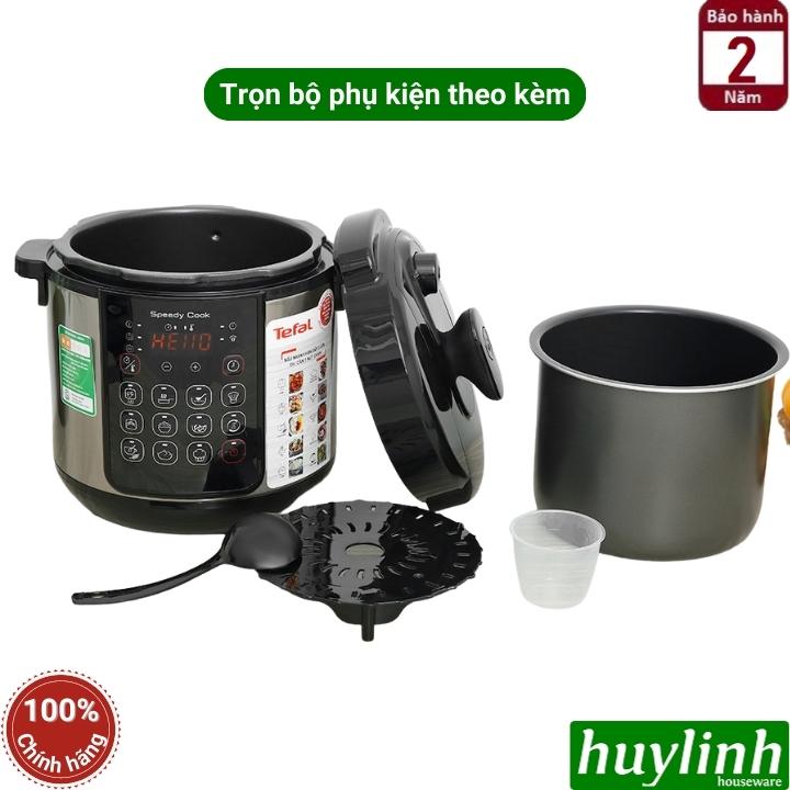 Nồi áp suất điện Tefal Speedy Cook CY222D68 - 5 lít - 10 chức năng - Hàng chính hãng