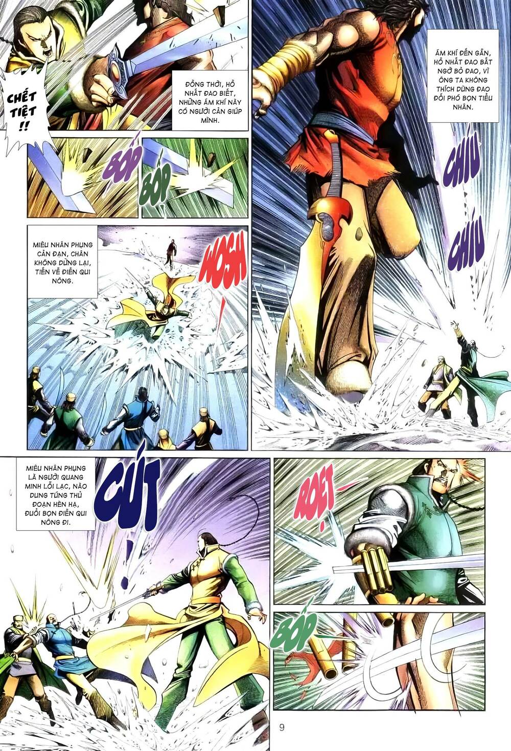 tuyết sơn phi hồ - mã vinh thành chapter 3 9