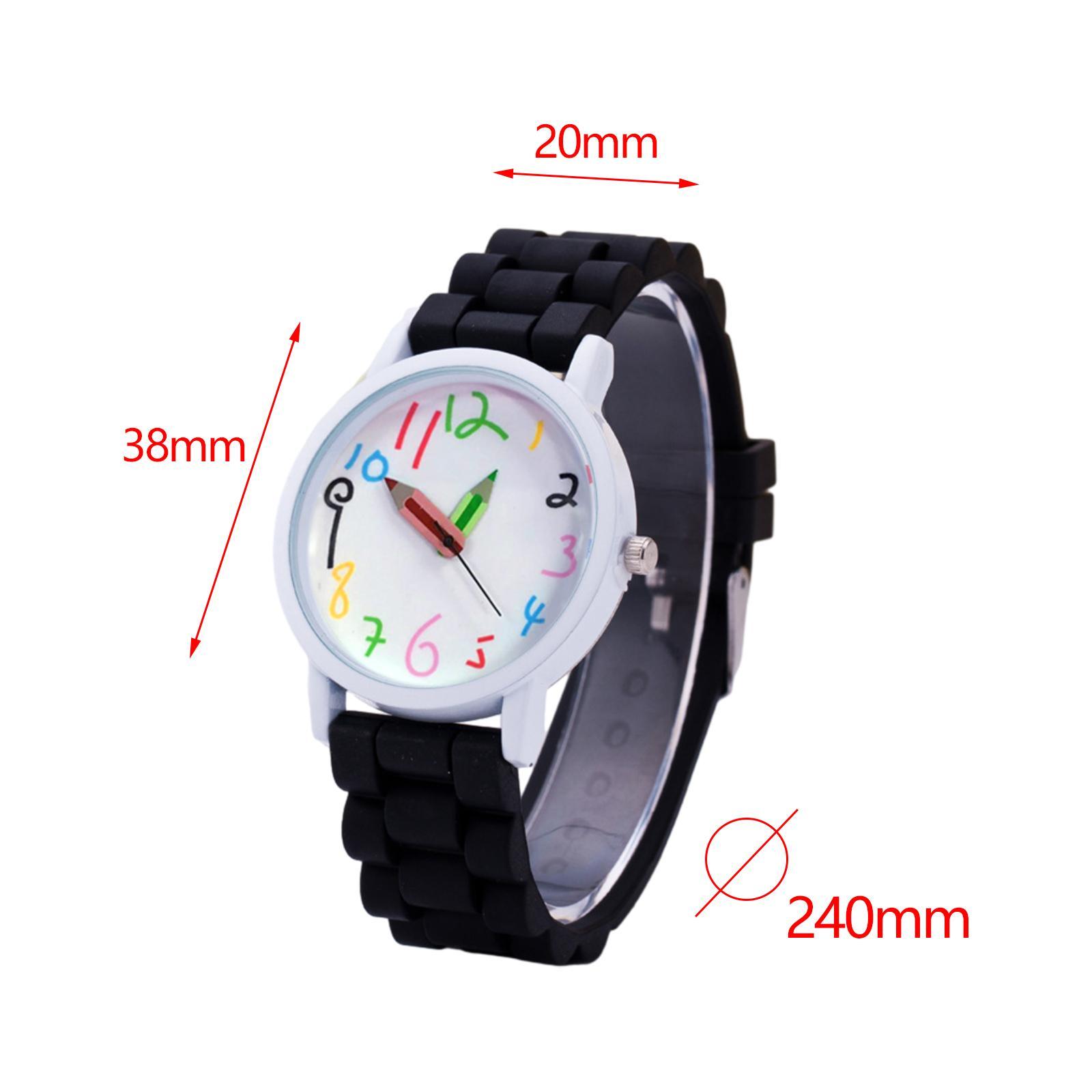 Children Silicone Watch Women Wristwatch for Backpacking Travel Camping