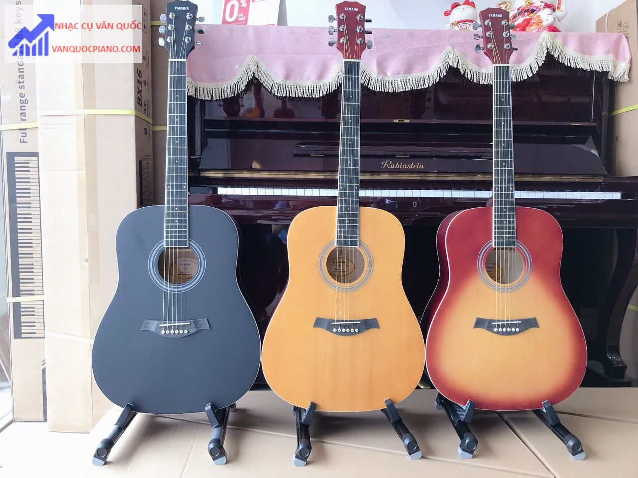 Đàn Guitar Acoustic Yamaha F 310 + Tặng Kèm Bộ Phụ Kiện 6 Món