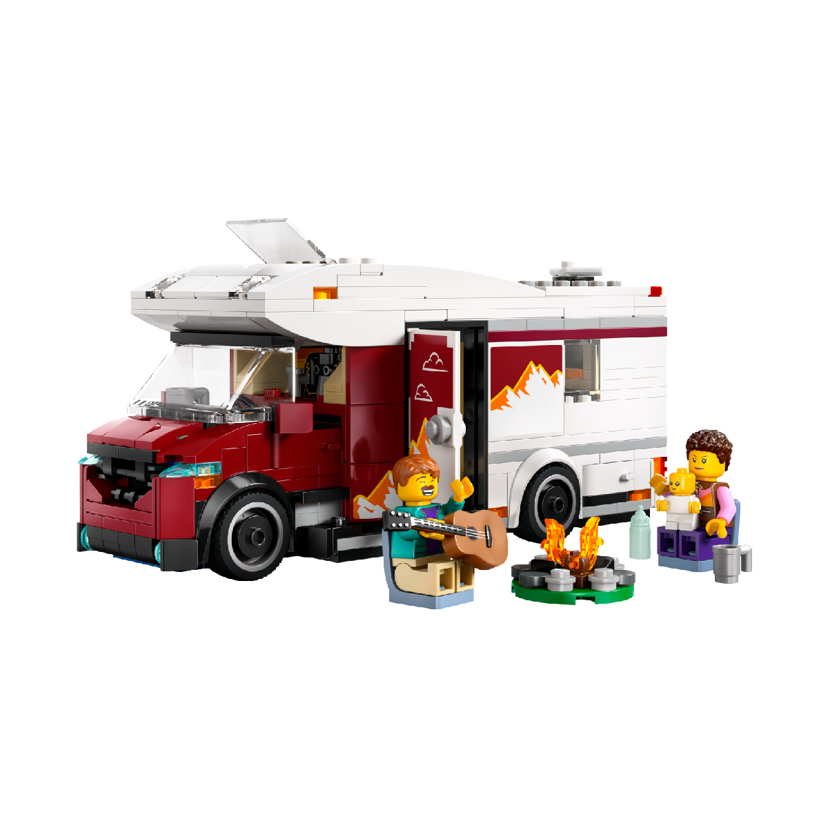 Đồ Chơi Lắp Ráp Xe Van Du Lịch LEGO CITY 60454 (385 Chi Tiết)