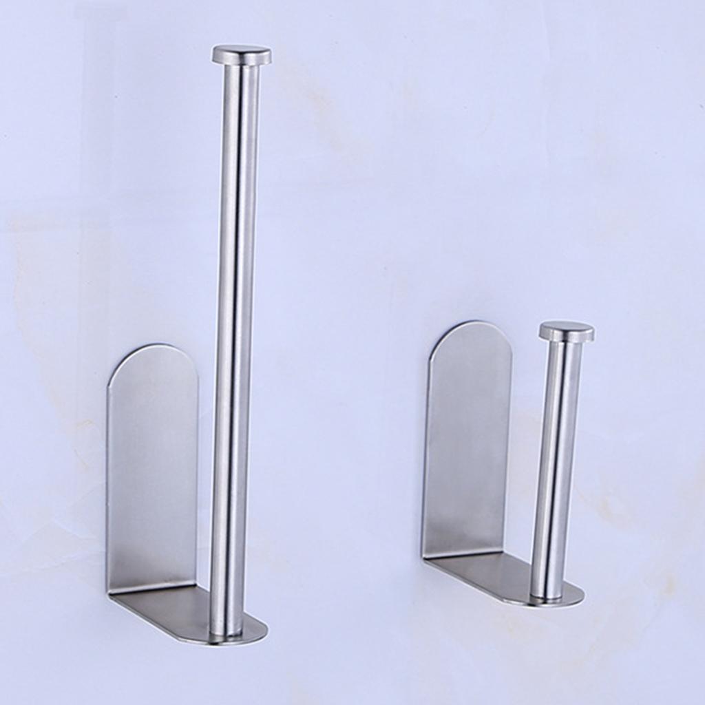 Stainless Steel Hanger Storage Rack Clip Organizer Paper Tissue Holder Stand