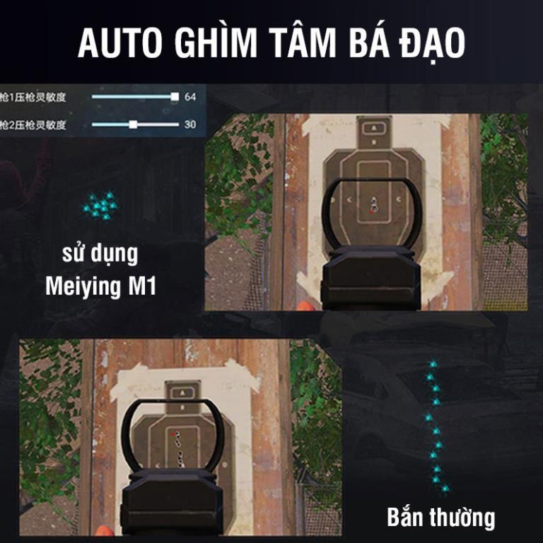 Combo bộ chuyển đổi Meiying M1 và bàn phím K15, chuột X3 chơi PUBG, Free Fire