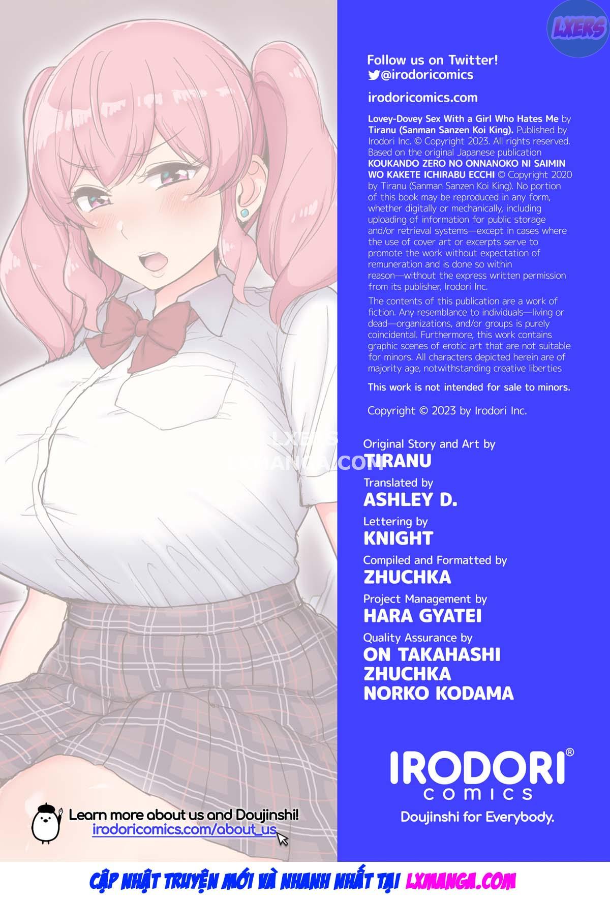 chịch thắm thiết với cô gái ghét tôi chapter 0 37