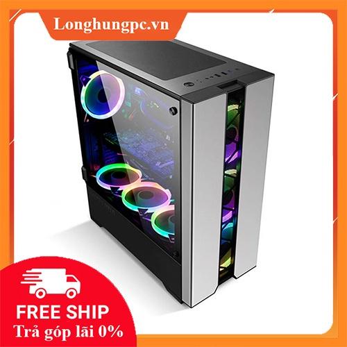 Case Máy Tính GOLDEN FIELD Z22FA EATX Gaming Pro 3 Fan ARGB (Mid Tower/Màu Đen)