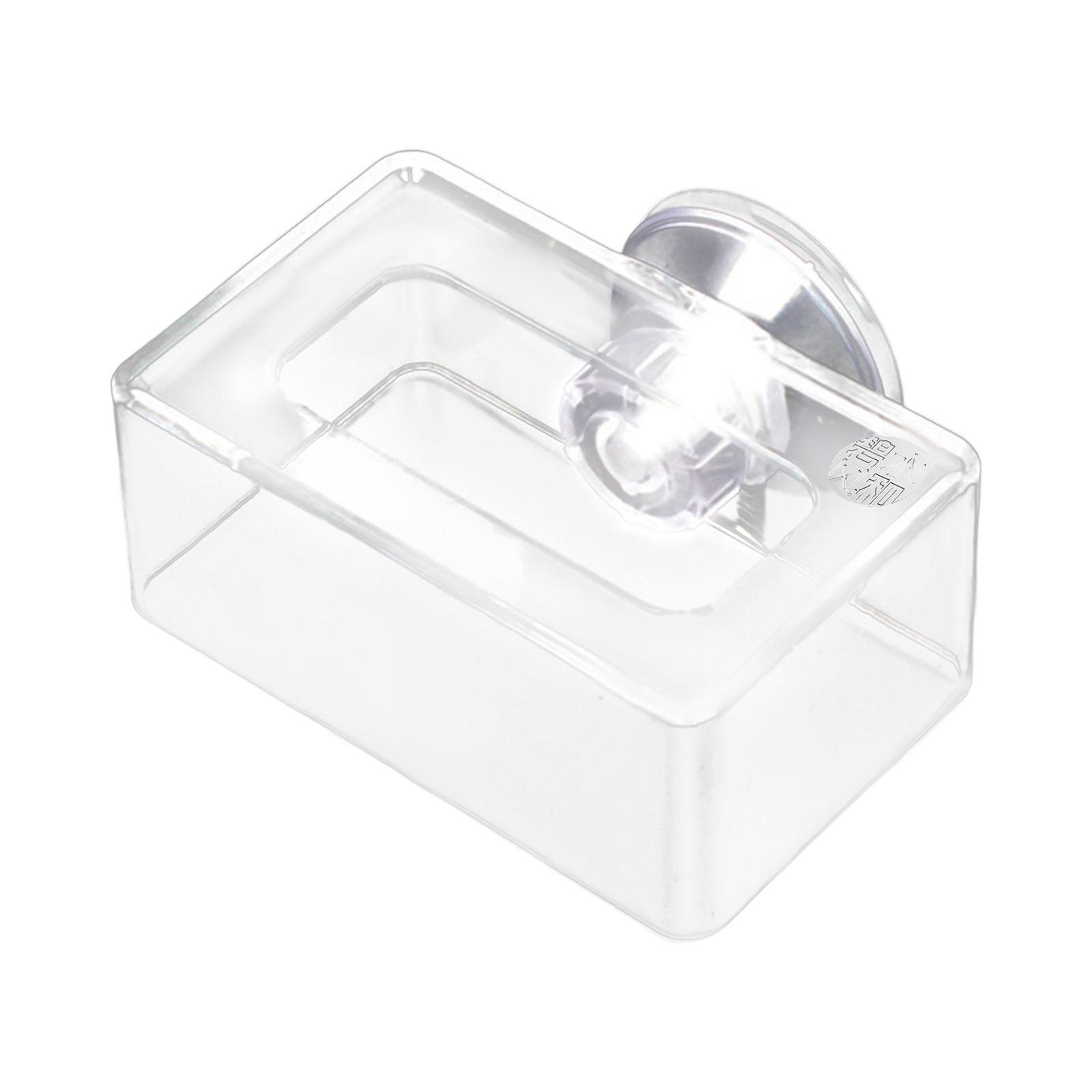 Fish Feeding Bracket with Suction Cup Detachable Fish Feeder for Worm Fish