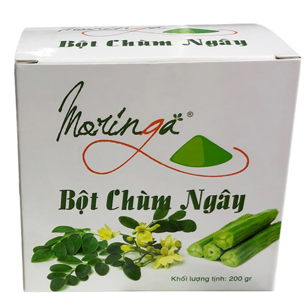 Bột Chùm Ngây Moringa - Thảo dược giúp tăng sức đề kháng, phòng ngừa loãng xương, hỗ trợ điều trị tiểu đường, đau nhức xương khớp, ổn định huyết áp, đẹp da