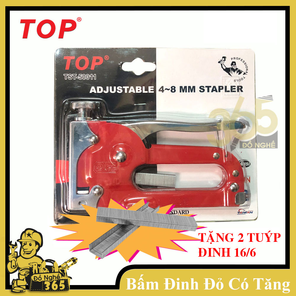 Kìm bấm đinh ghim có điều chỉnh tăng lực TOP - TST-50011