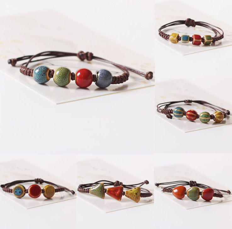 Vòng tay gốm thời trang Simple style VGOM21