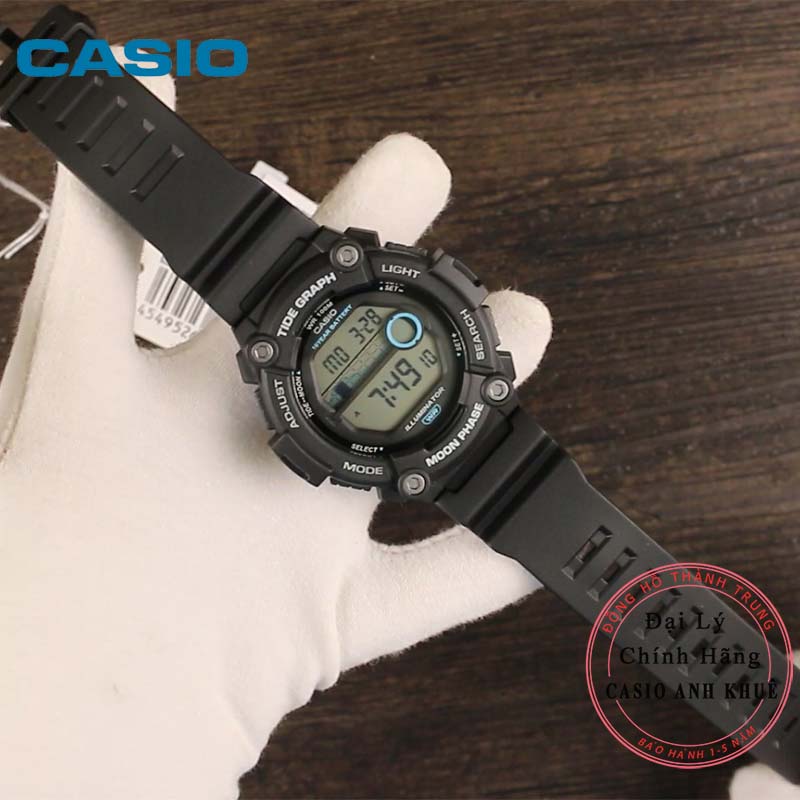 Đồng Hồ Đeo Tay Casio Nam WS-1300H-1AVDF Chính Hãng