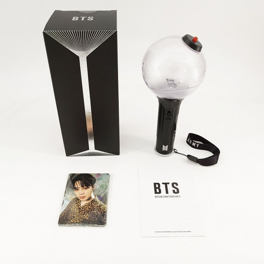 Đèn cổ vũ Bomb BTS ver 3 - tặng kèm móc khóa BT21