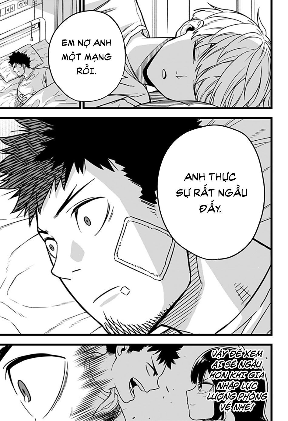 hôm nay - tôi hóa kaiju chapter 1.5 19