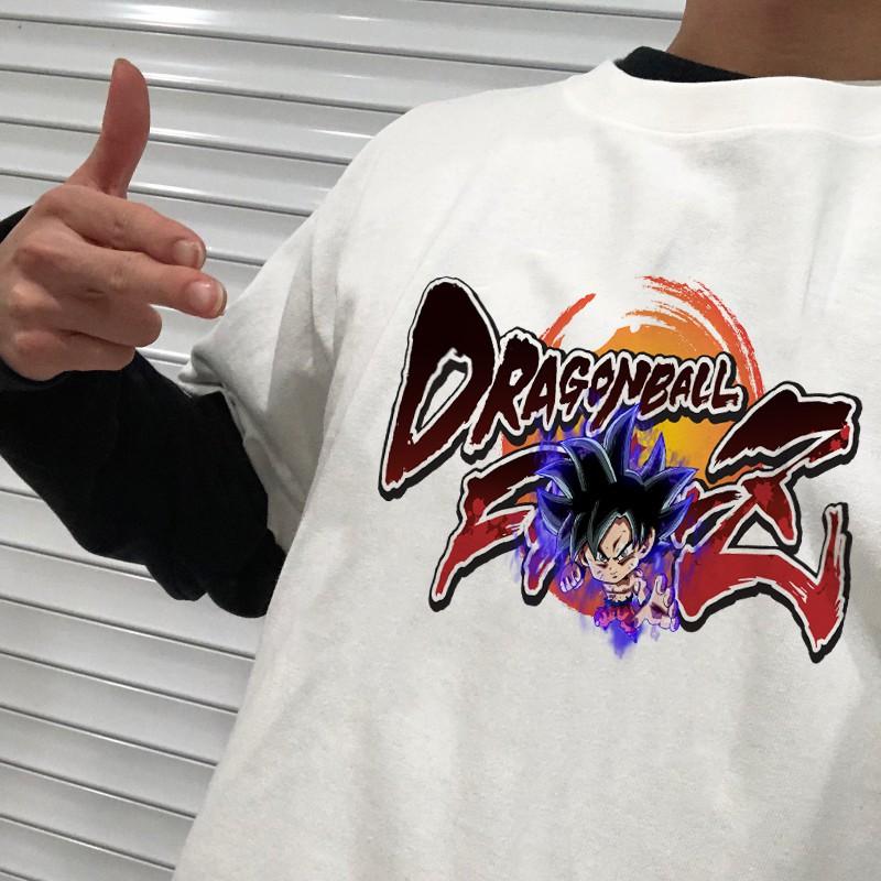 Áo Thun Nam Nữ Tay Lỡ DragonBall Siêu Ngầu