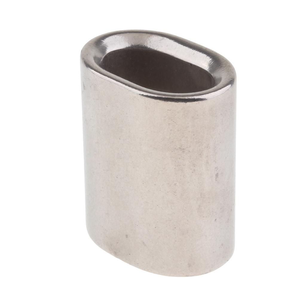 Marine 304 Stainless Steel Cable / Wire Rope Ferrules 14.0 mm to 20.0 mm