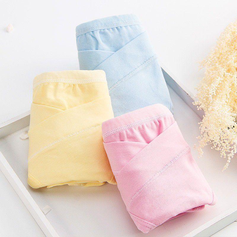 Quần lót bầu cạp chéo cotton co giãn an toàn cho mẹ bầu (Túi Zip Sang Trọng)