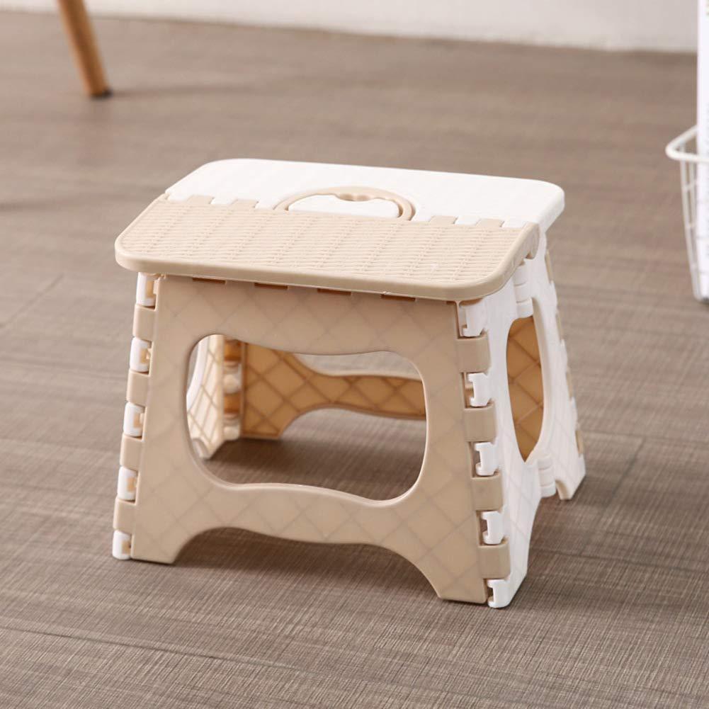 Ghế Đẩu Nhựa Xếp Gọn Giả Đan Mây Tiện Lợi