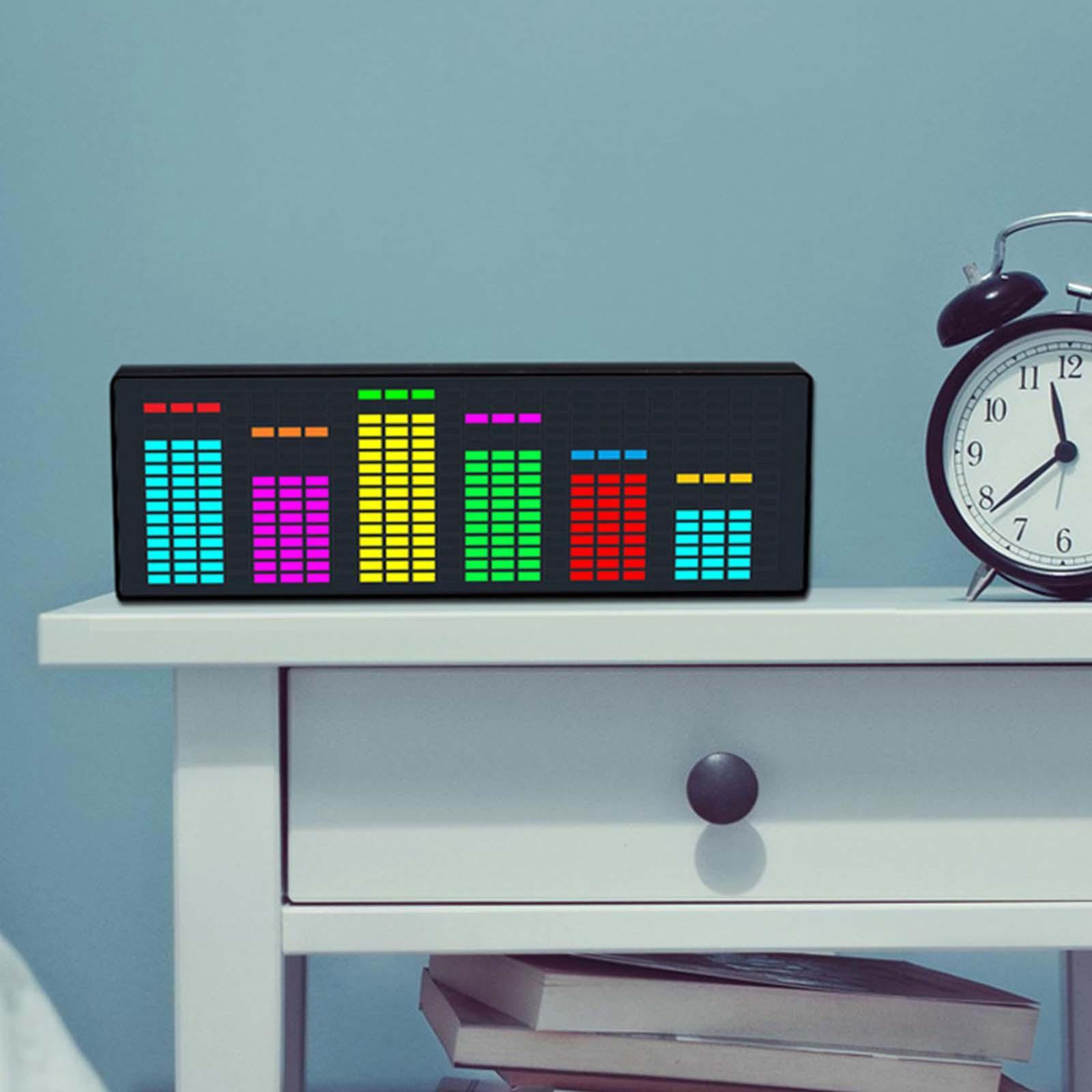 LED Electronic Clock Display Car Automotive Lamp for Desktop