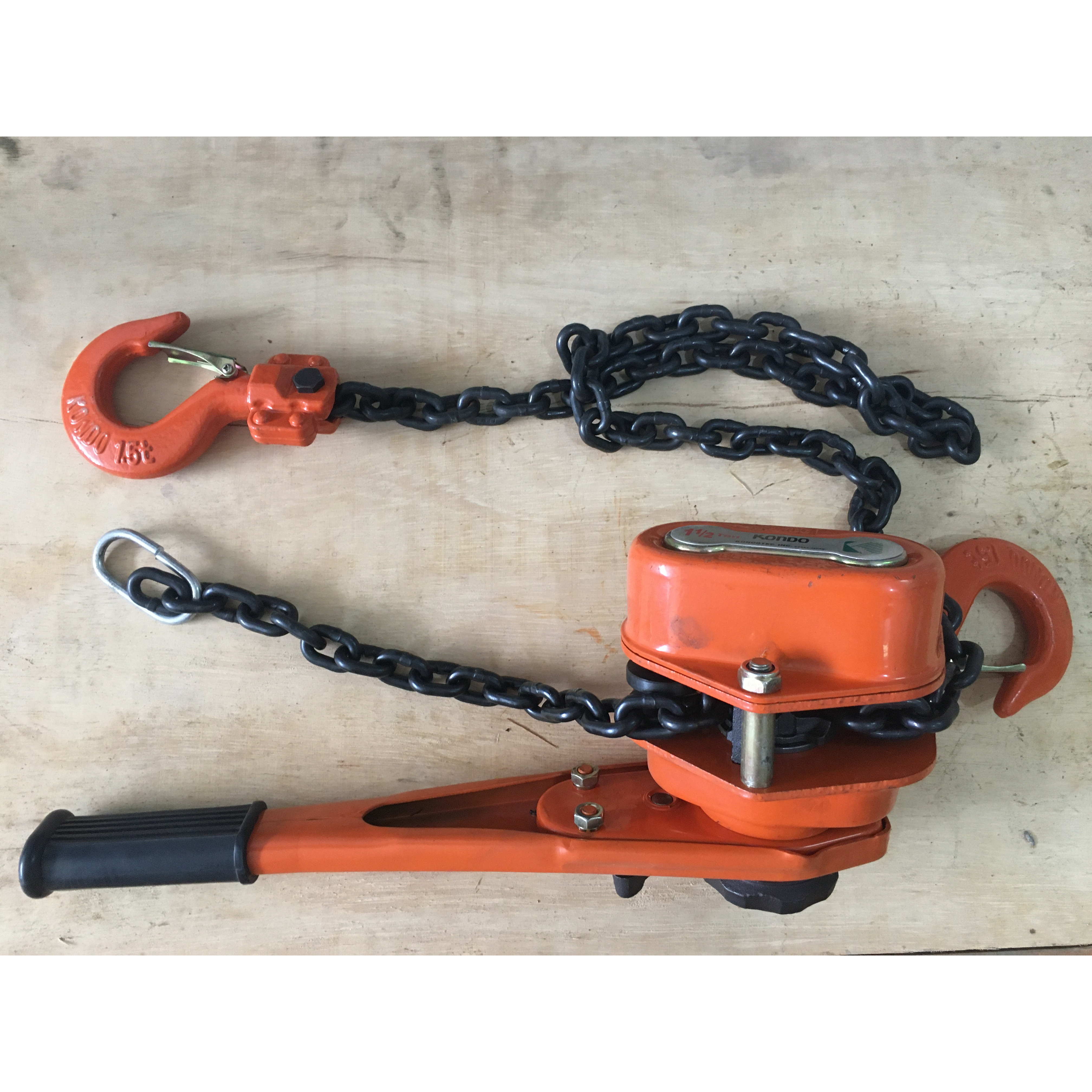 Palang Xích Lắc Tay tải trọng 1.5 tấn x 1.5 mét chính hãng