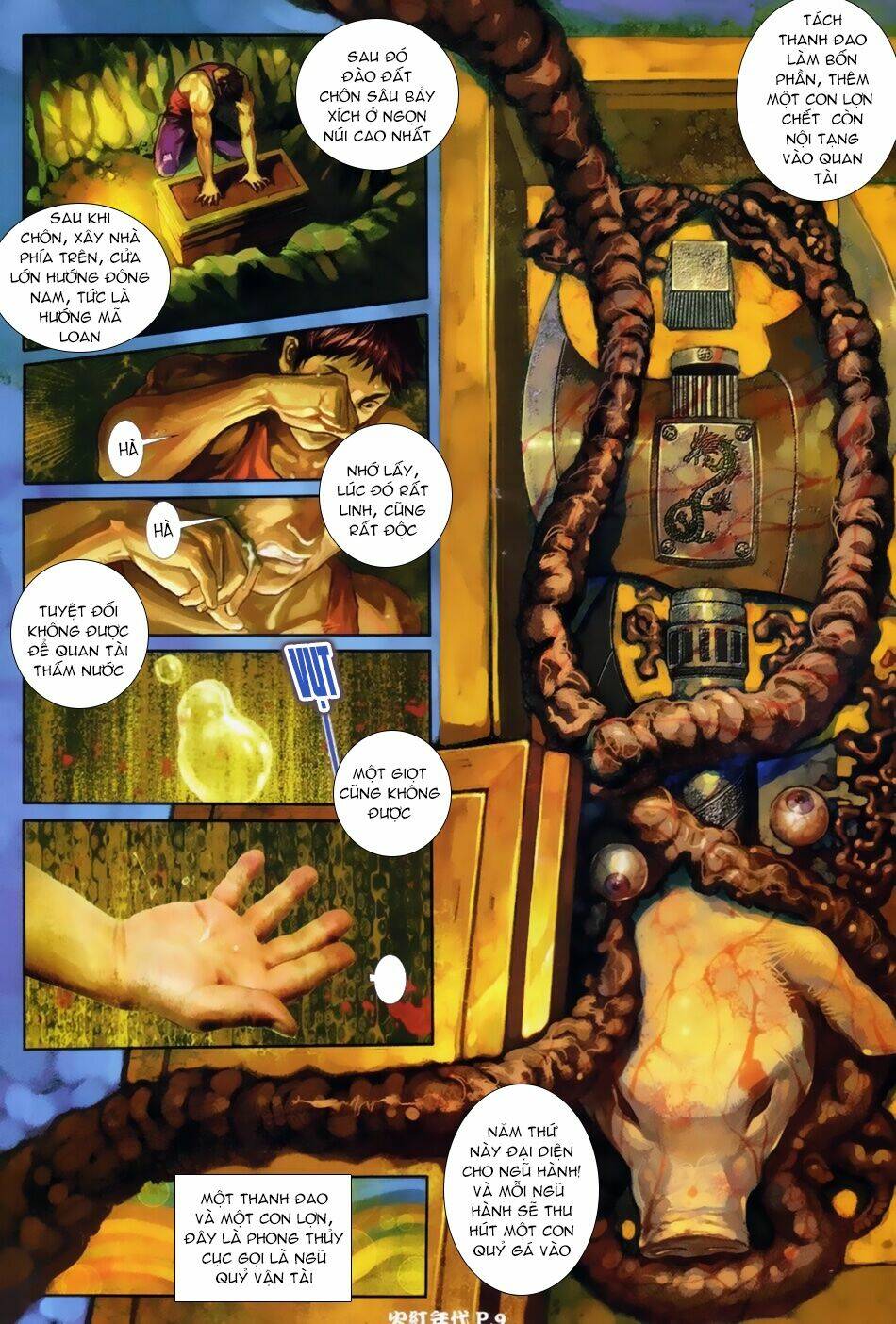 hỏa hồng niên đại hắc cốt đường chapter 22 8