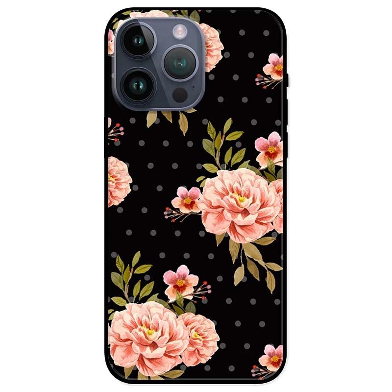 Ốp lưng dành cho Iphone 14 - Iphone 14 Plus - Iphone 14 Pro - Iphone 14 Pro Max - Họa Tiết Hoa Cam