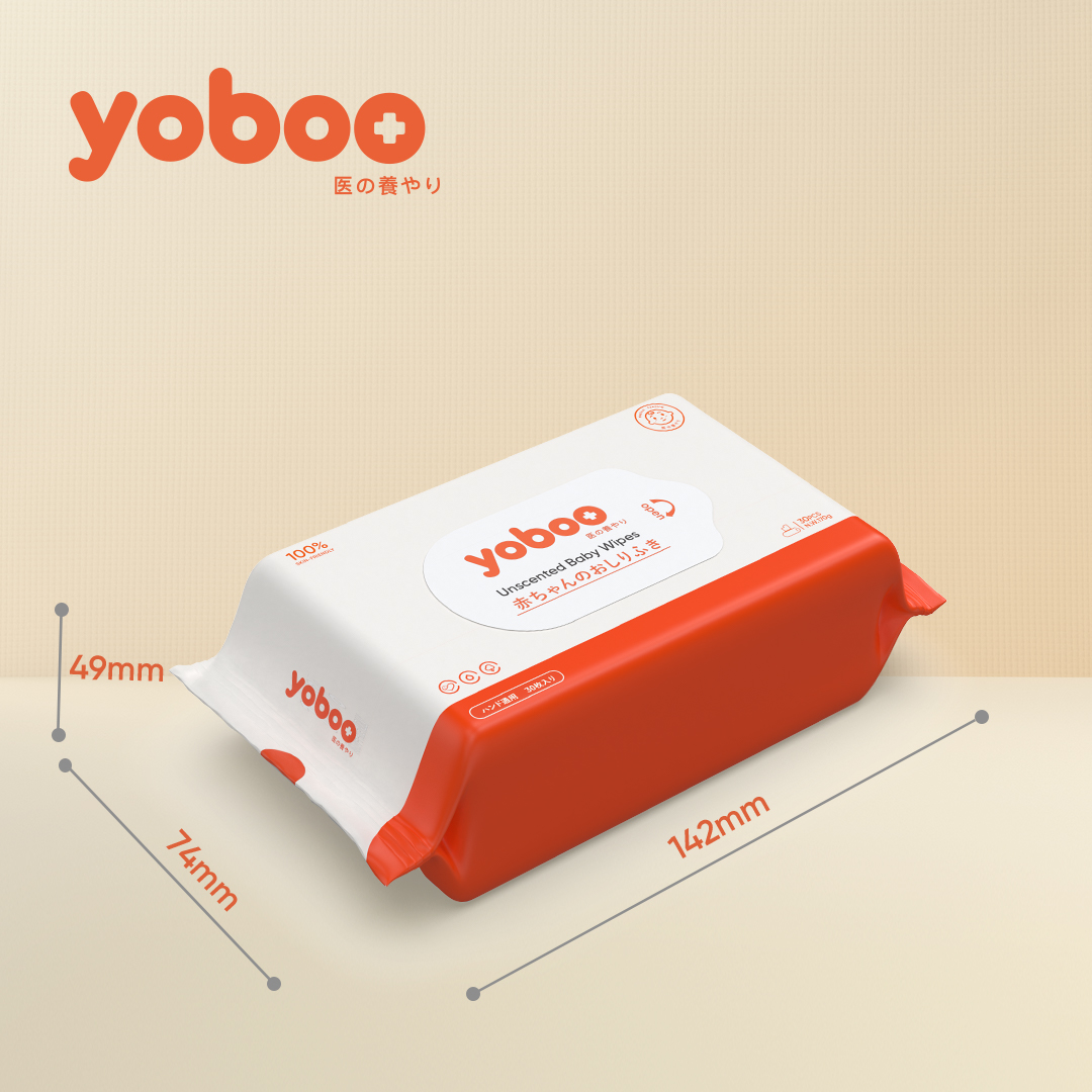 Combo 4 gói khăn giấy ướt yoboo (30 tờ)