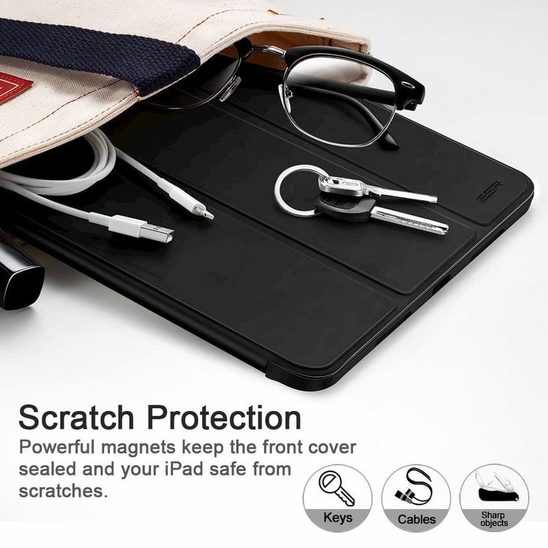 Bao da dành cho iPad Pro 12.9 inch 2018 ESR Rebound Pencil Slim Smart Case - Hàng Nhập Khẩu