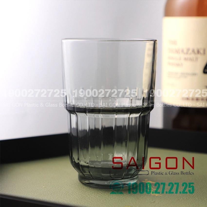 Ly Thủy Tinh Cường Lực LinQ Grey Beverage 266ml | 355ml | 414ml , Tùy Chọn Dung Tích