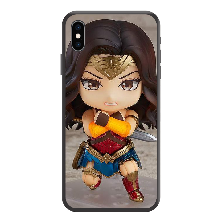 Ốp lưng điện thoại Iphone XS Max in hình Chibi Ifninity War - Cô Bé Siêu Nhân Mẫu 01